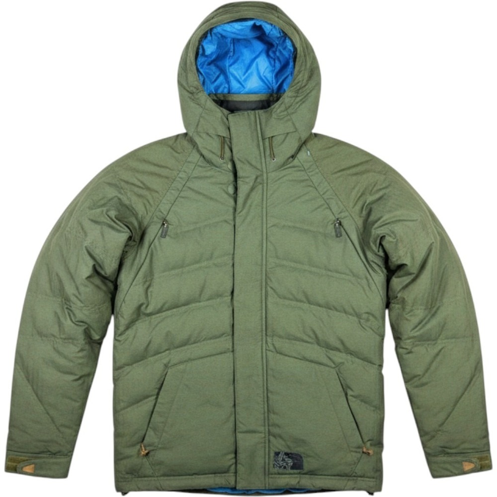 Oakley Icon Duck Down Puffer Jacket Mens S Loose Fit Green Skiing Snowboarding